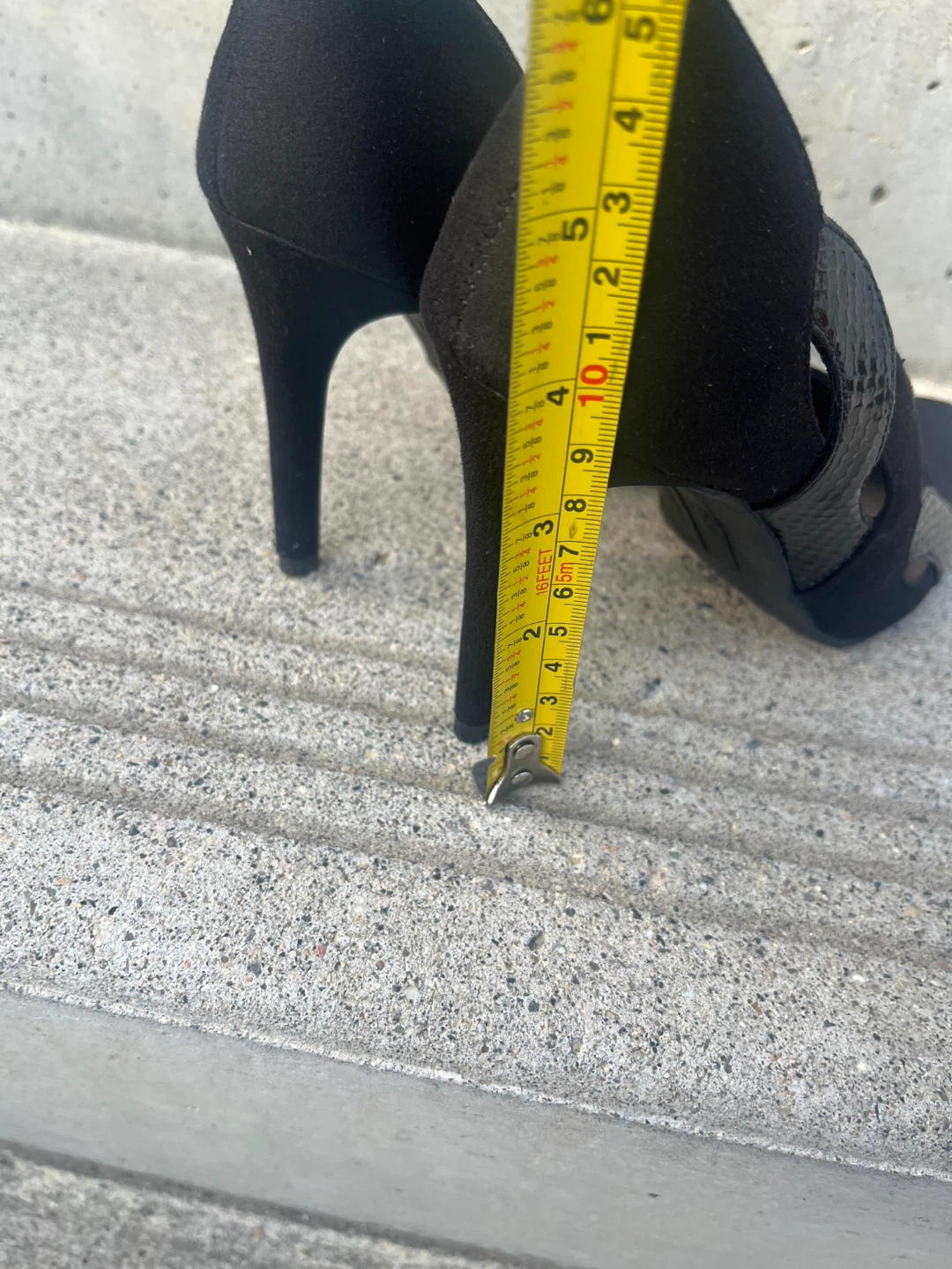 Black Suede Heels - photo 2