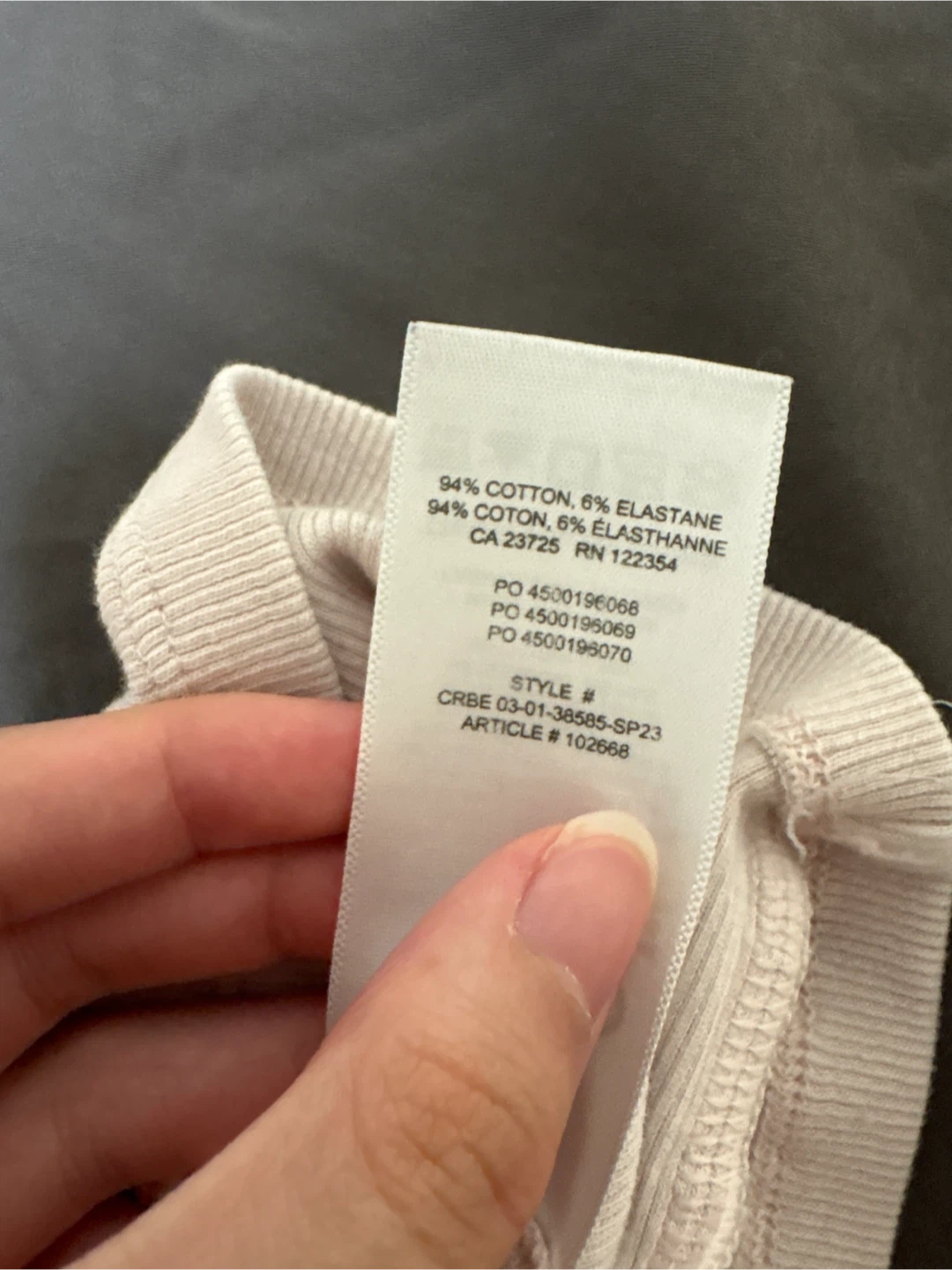 (Aritzia) TNA Ribbed T-Shirt - photo 3