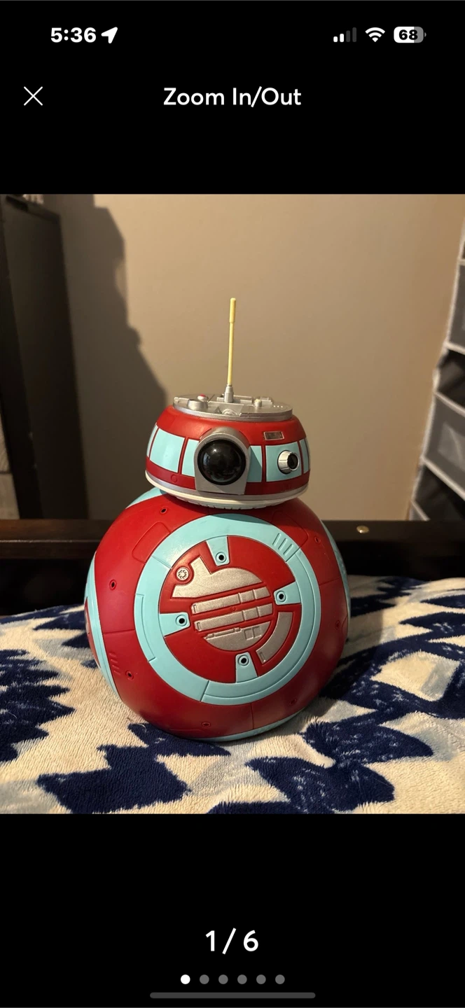 Star Wars BB-8 Robot Toy with backpack- personality chip - photo 2