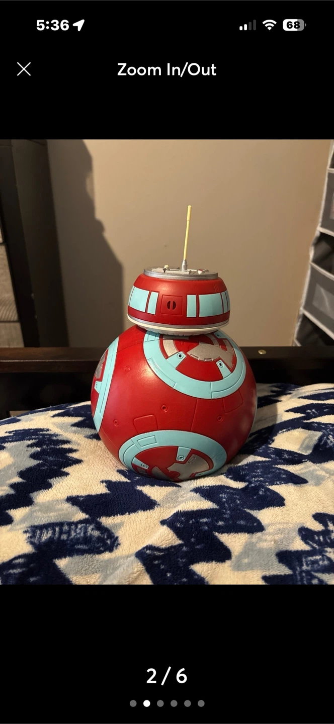 Star Wars BB-8 Robot Toy with backpack- personality chip - photo 3