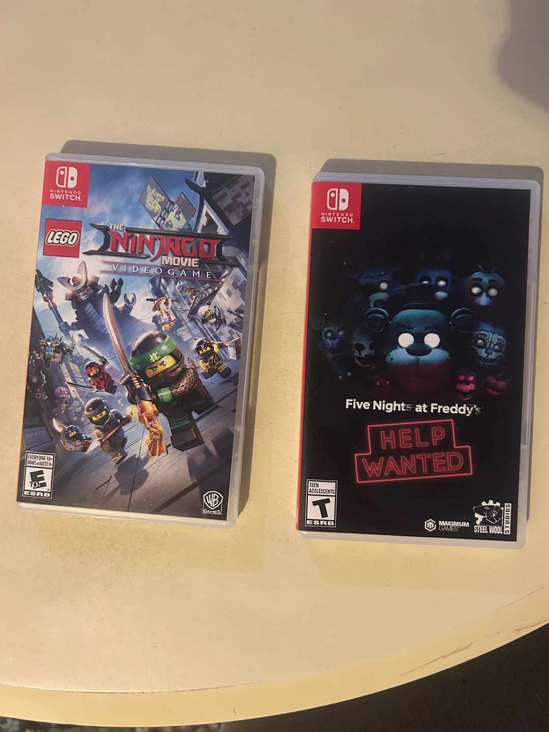 2 Nintendo switch games for sale $20 each