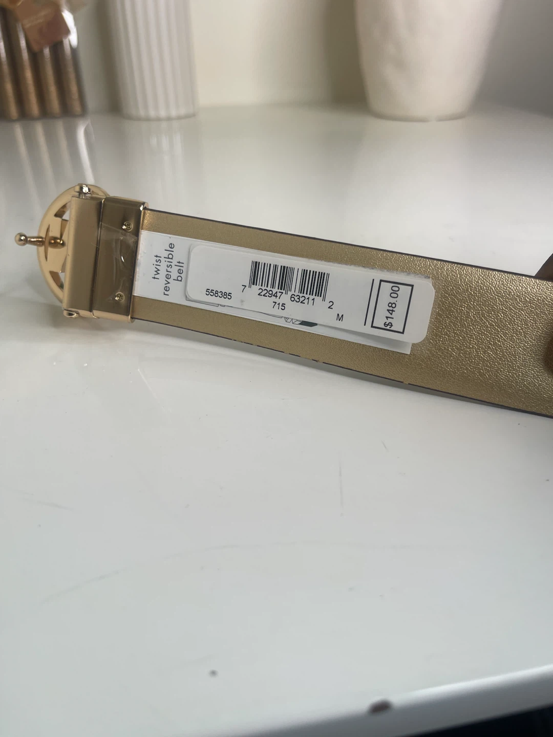 Michael Kors MK Logo Reversible Belt - photo 2