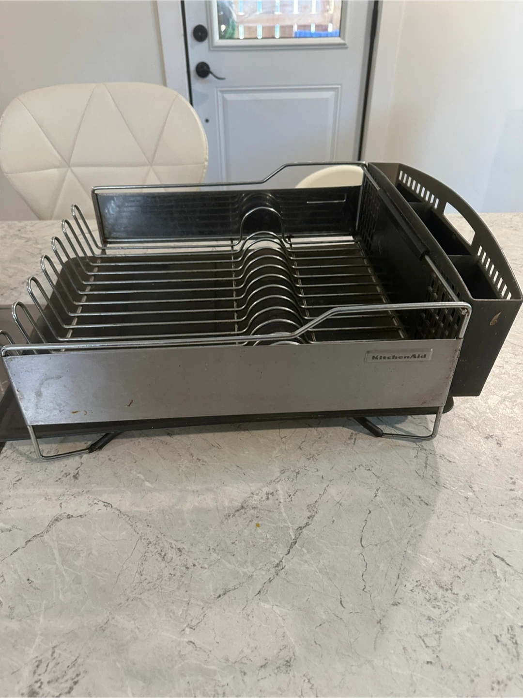 KitchenAid Dish Rack with Utensil Holder