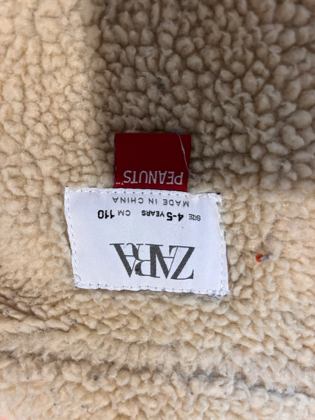 Zara Kids Denim Jacket with Snoopy Graphic - Size 4-5 Years - photo 4