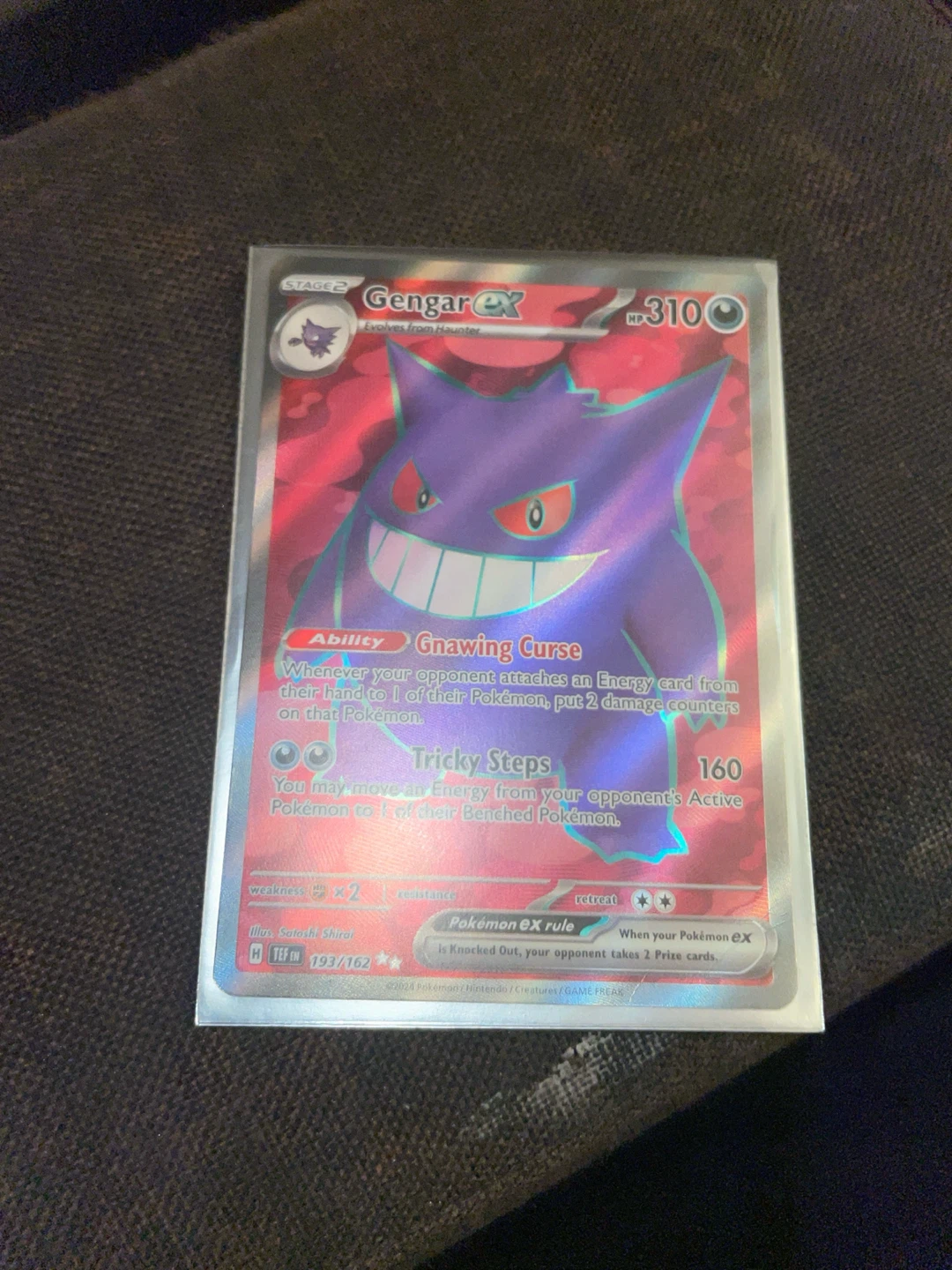 Gengar EX Pokémon 🔥 Card in good condition - photo 2