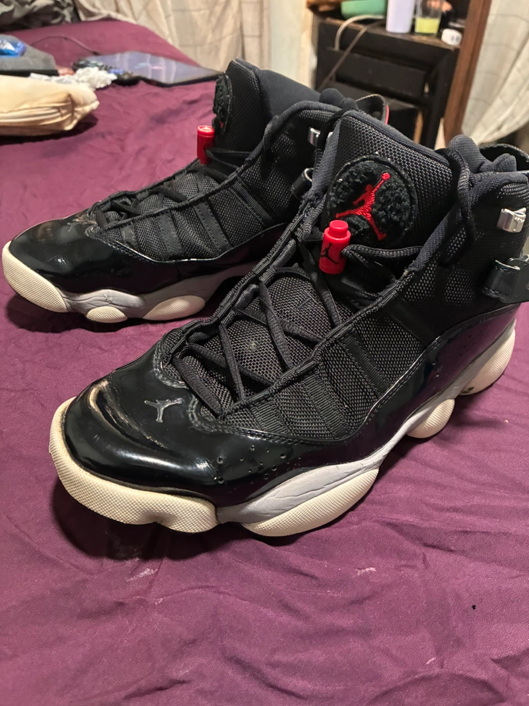 Nike Air Jordan 6 Rings Men's Basketball Shoes - photo 2