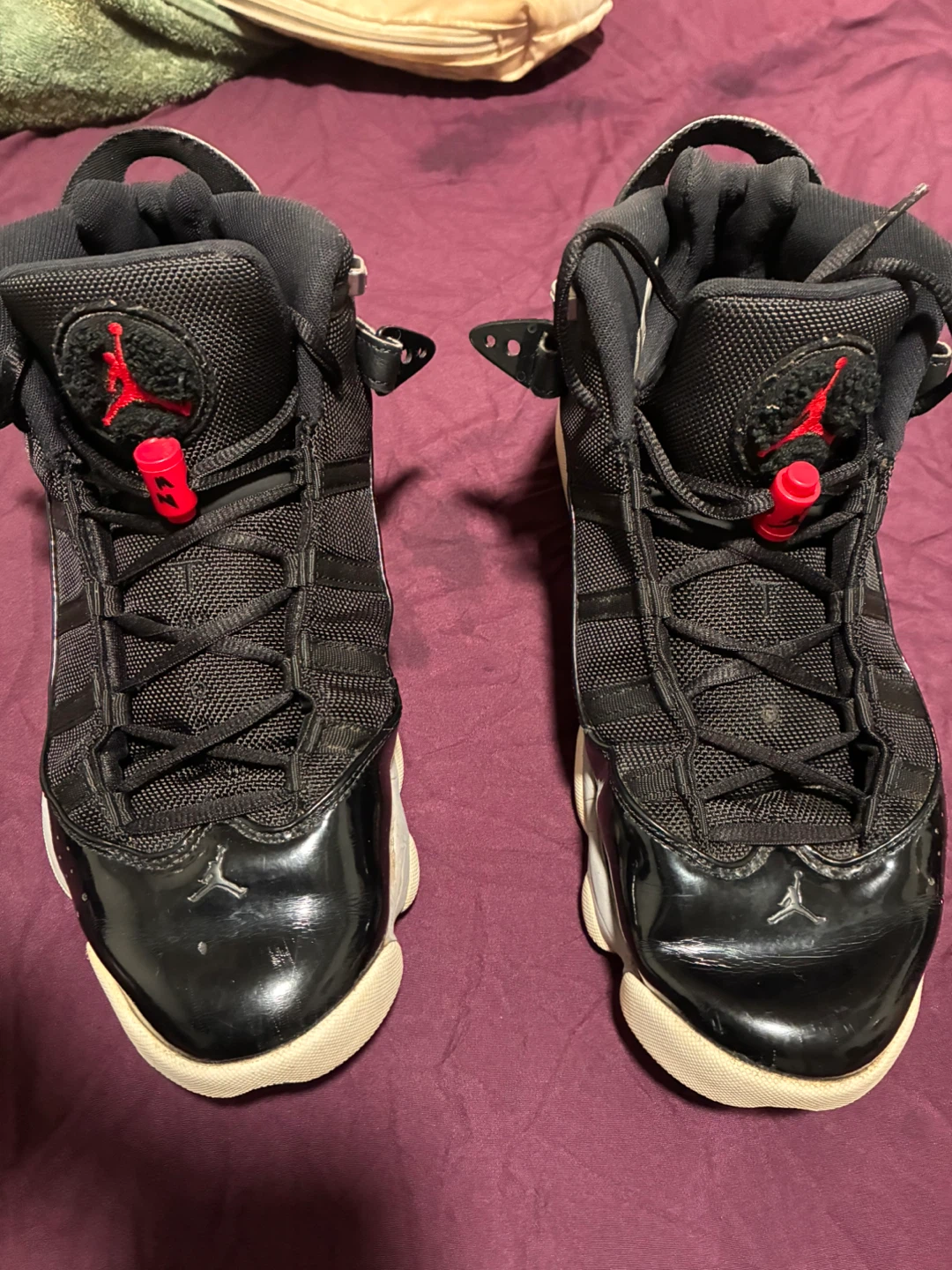 Nike Air Jordan 6 Rings Men's Basketball Shoes - photo 3