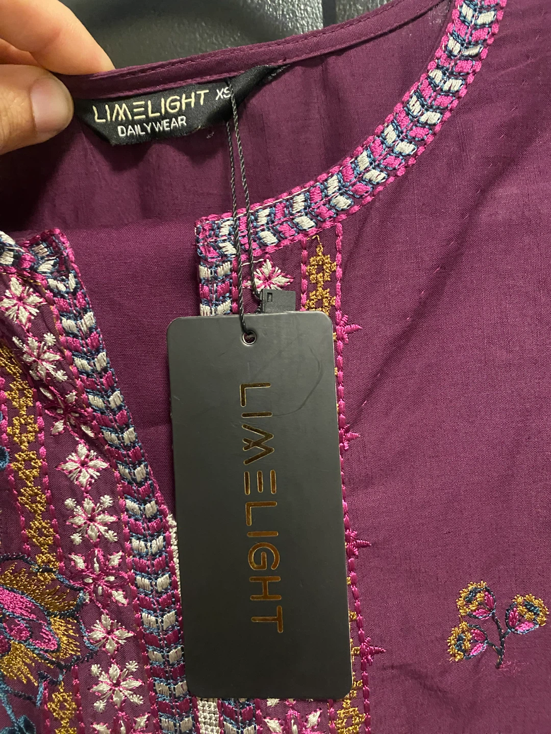 New (unused) Limelight Embroidered Kurti and Pants Set - XS - photo 2