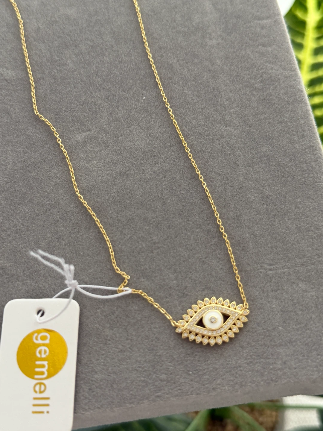Gemelli Evil Eye Necklace