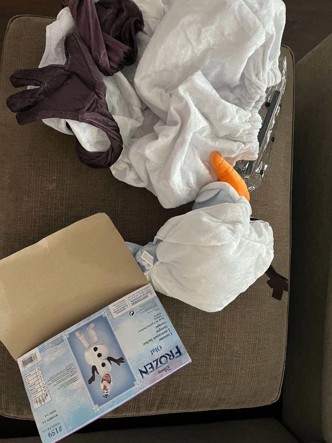 Disney Frozen Olaf Toddler Costume - photo 3