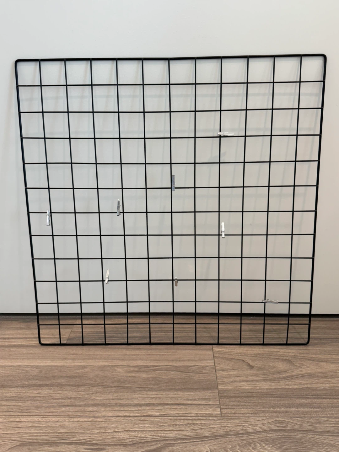 Black Wire Grid Panel Display Board