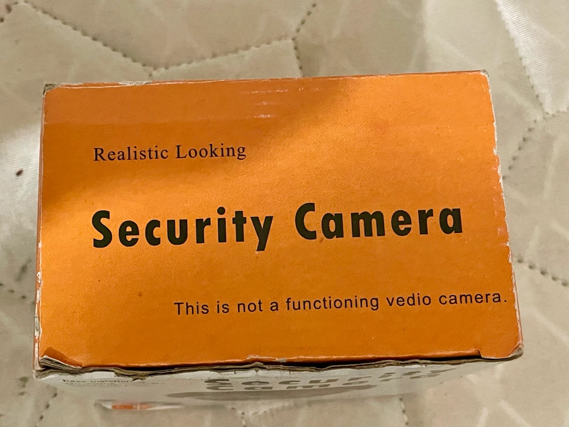 Realistic Looking Security Camera - photo 5