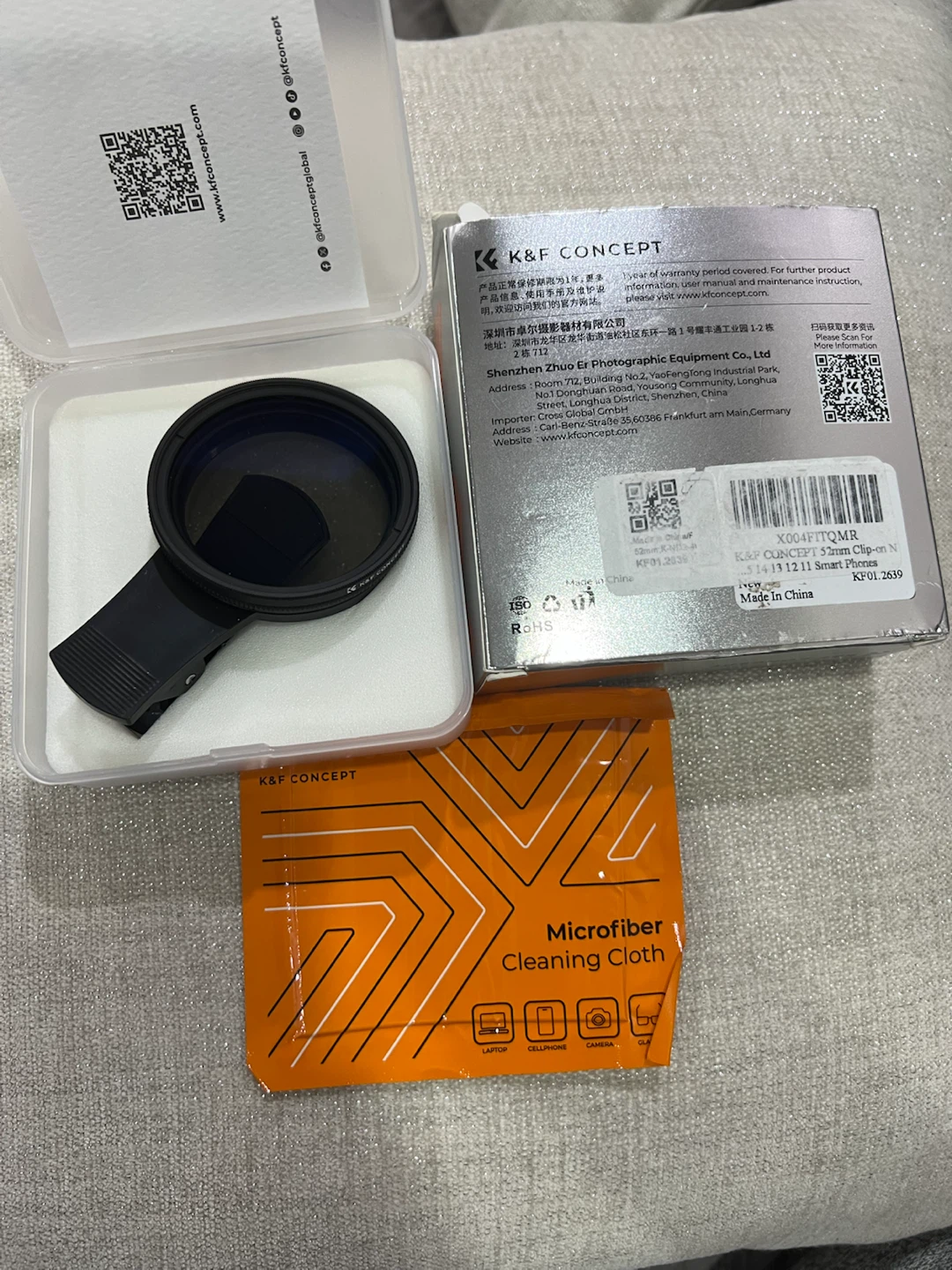 K&F Concept 52mm Clip-on Filter - photo 5