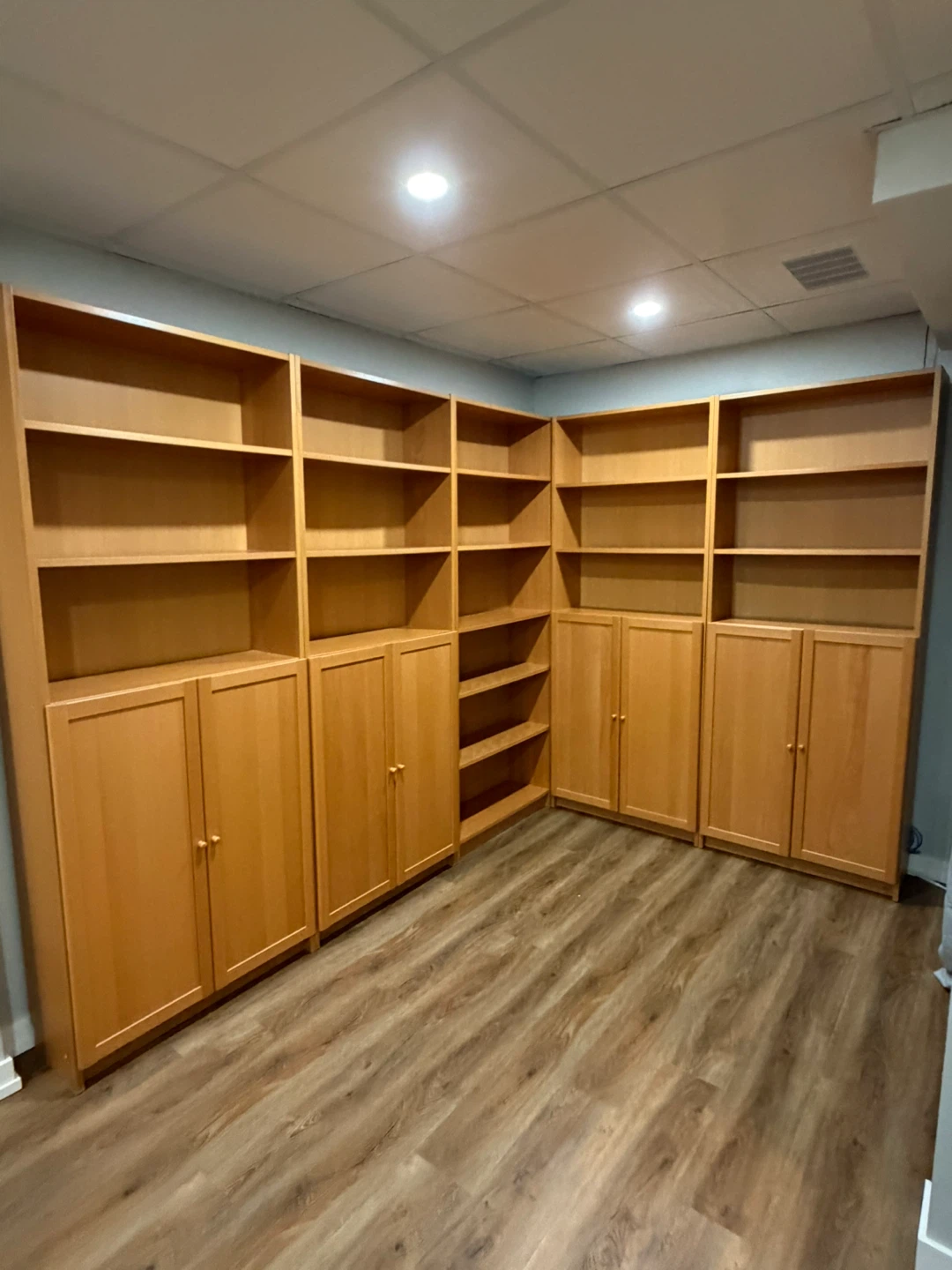 IKEA Bookshelf with Cabinet Base