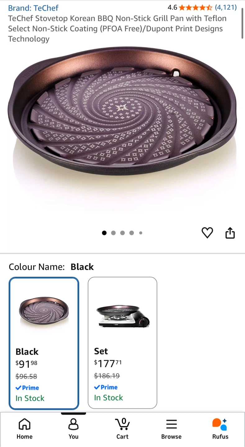 TeChef Korean BBQ Stovetop Grill Pan - photo 3