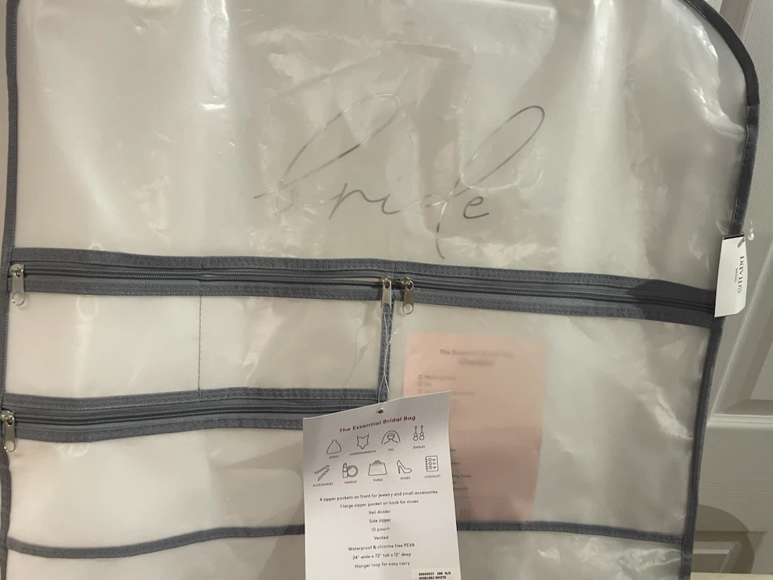 The Essential Bridal Bag Garment Bag - photo 2
