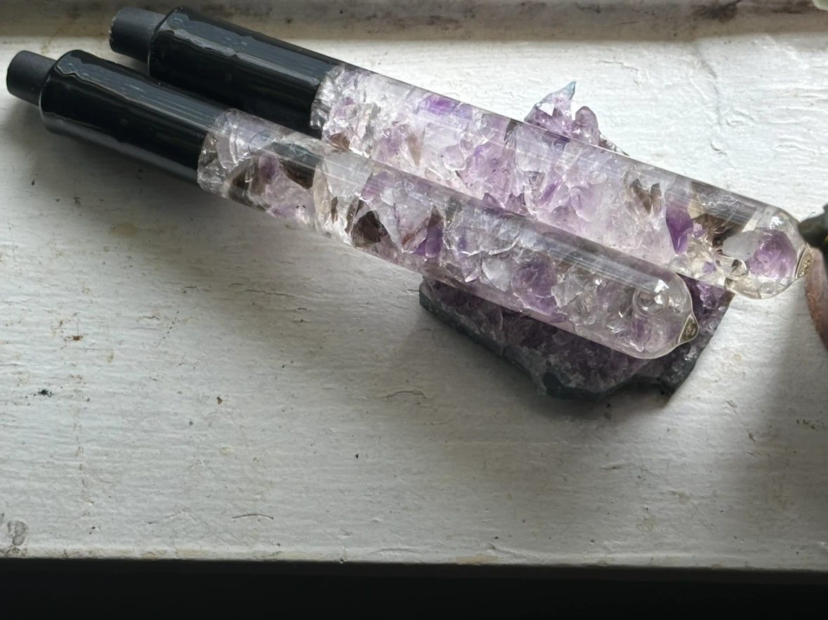 Pair of Crystal Harmonizers for Rife Machines