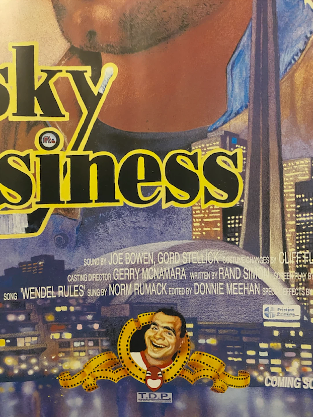 Vintage 1980’s “Risky Business” Wendel Clark Movie Poster - photo 3
