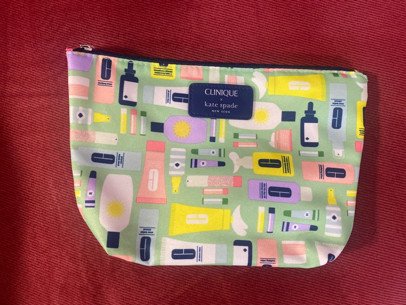 Clinique x Kate Spade Makeup Bag