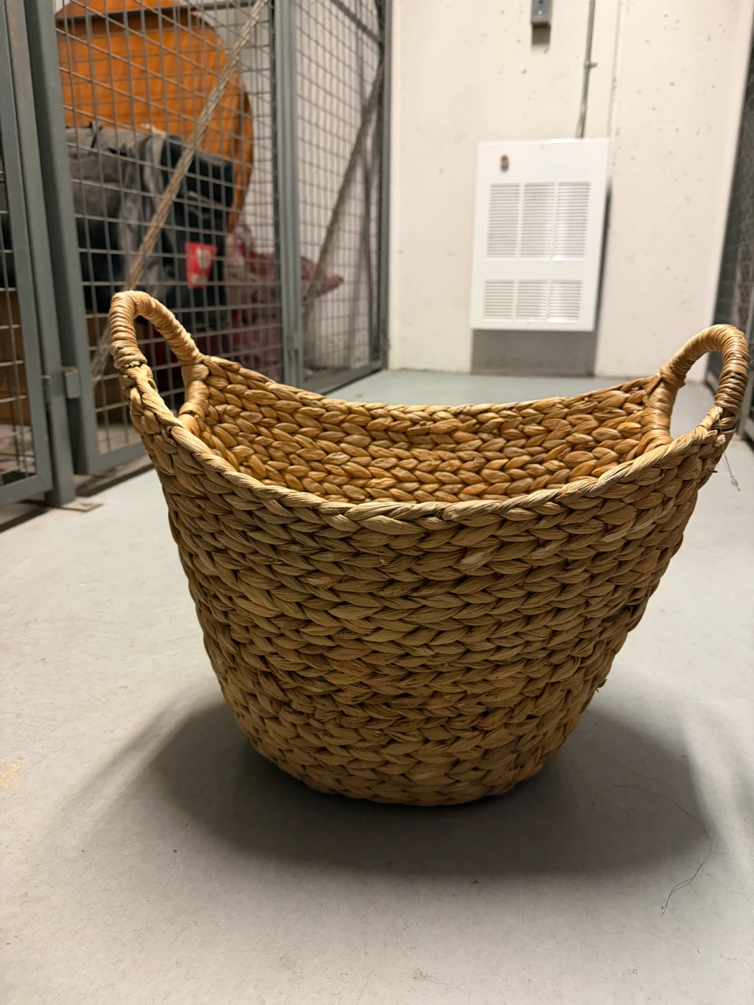 Woven Basket with Handles