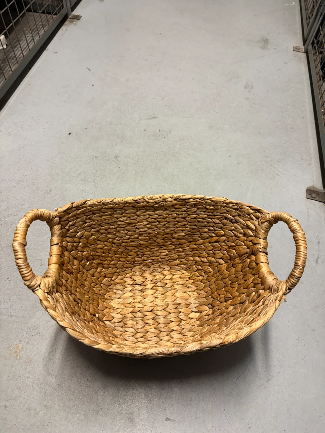 Woven Basket with Handles - photo 2
