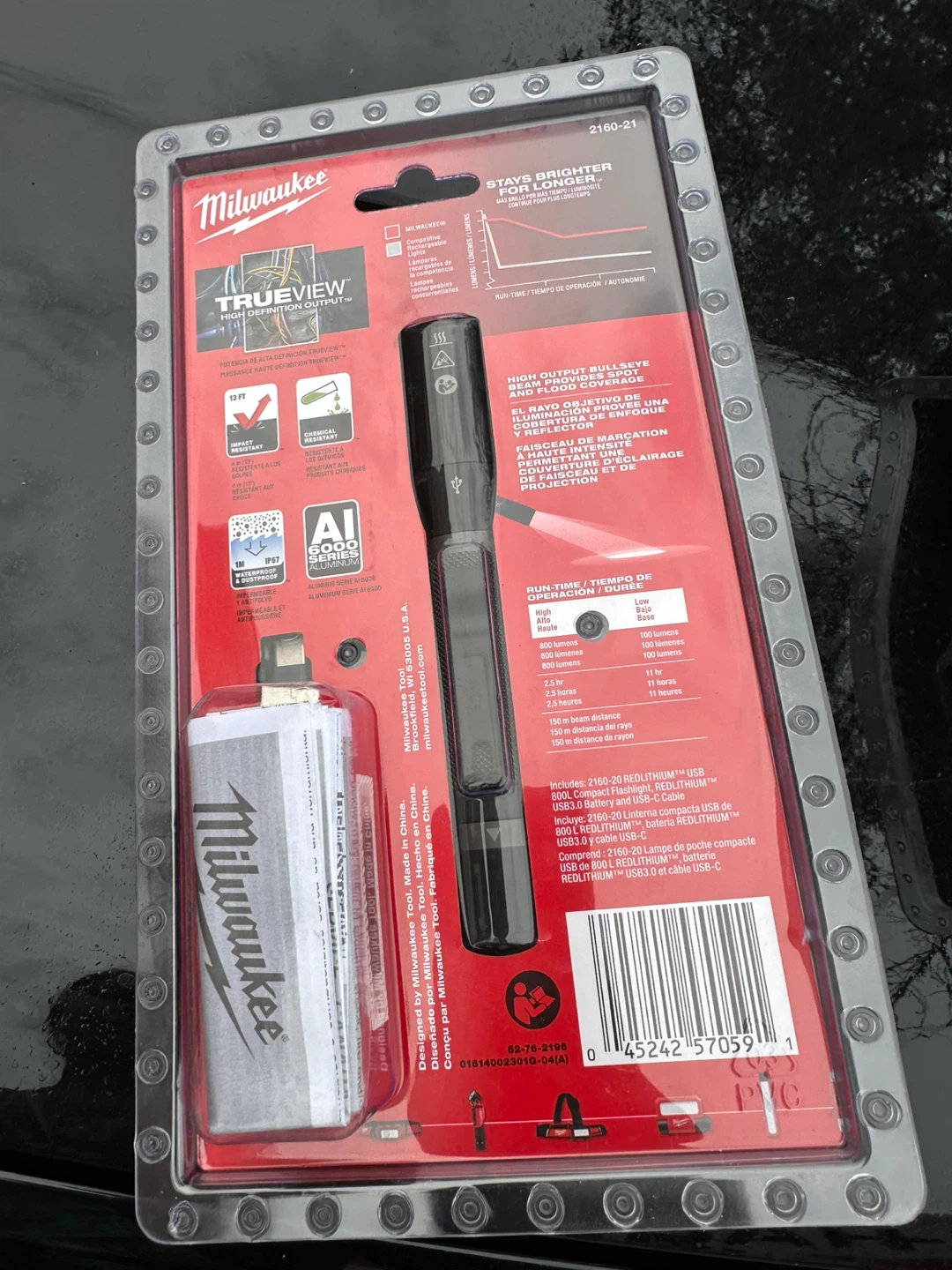 Milwaukee REDLITHIUM USB 3.0 Rechargeable Flashlight - photo 2