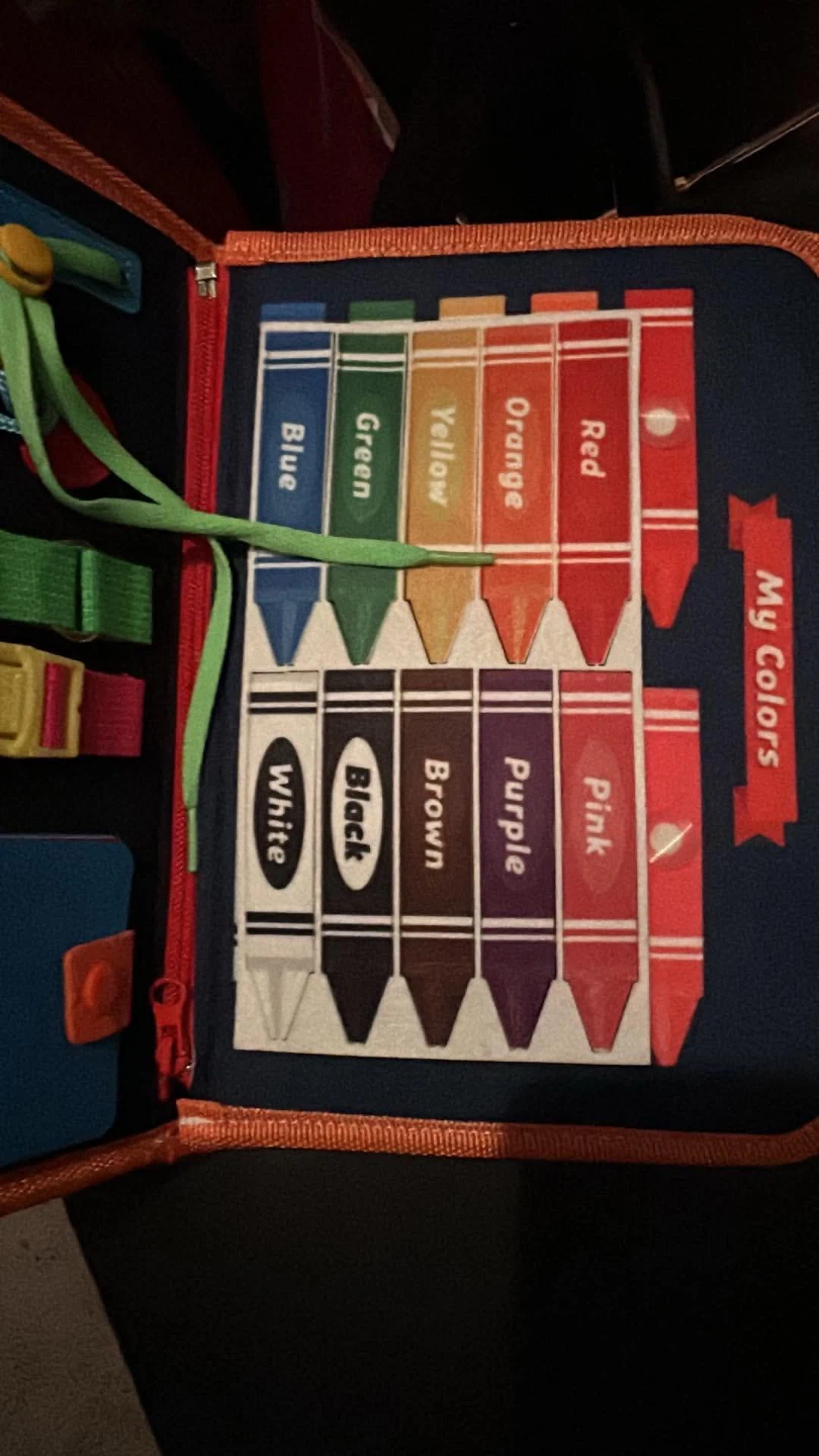 ZOQI Montessori Toddler Busy Book - photo 3