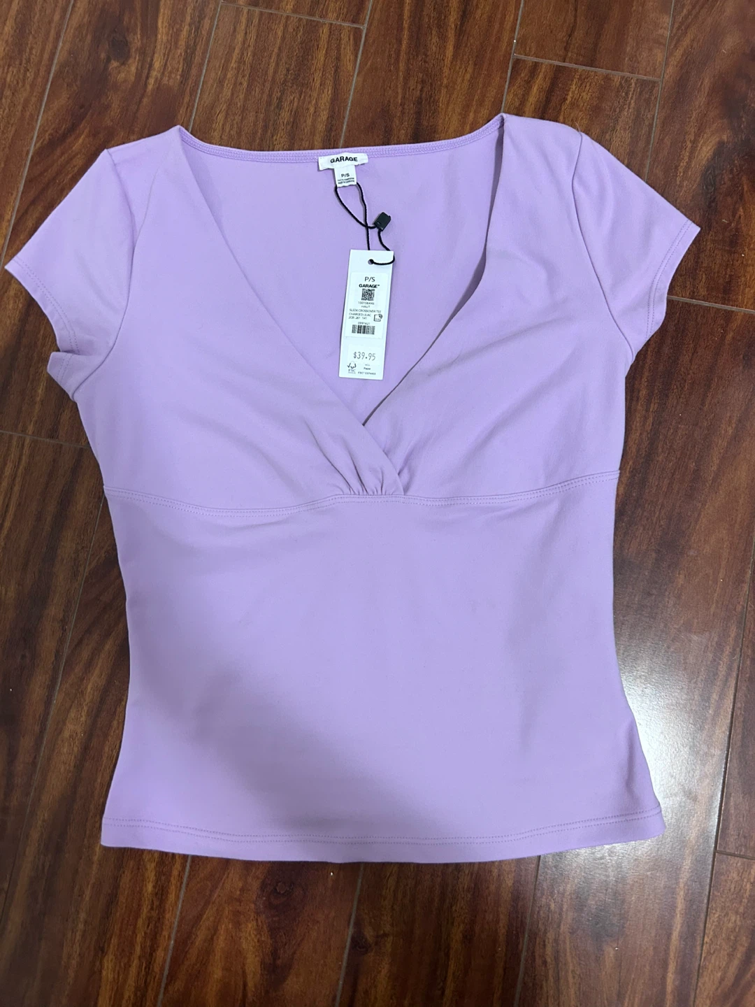 Garage Lilac Crossover Tee
