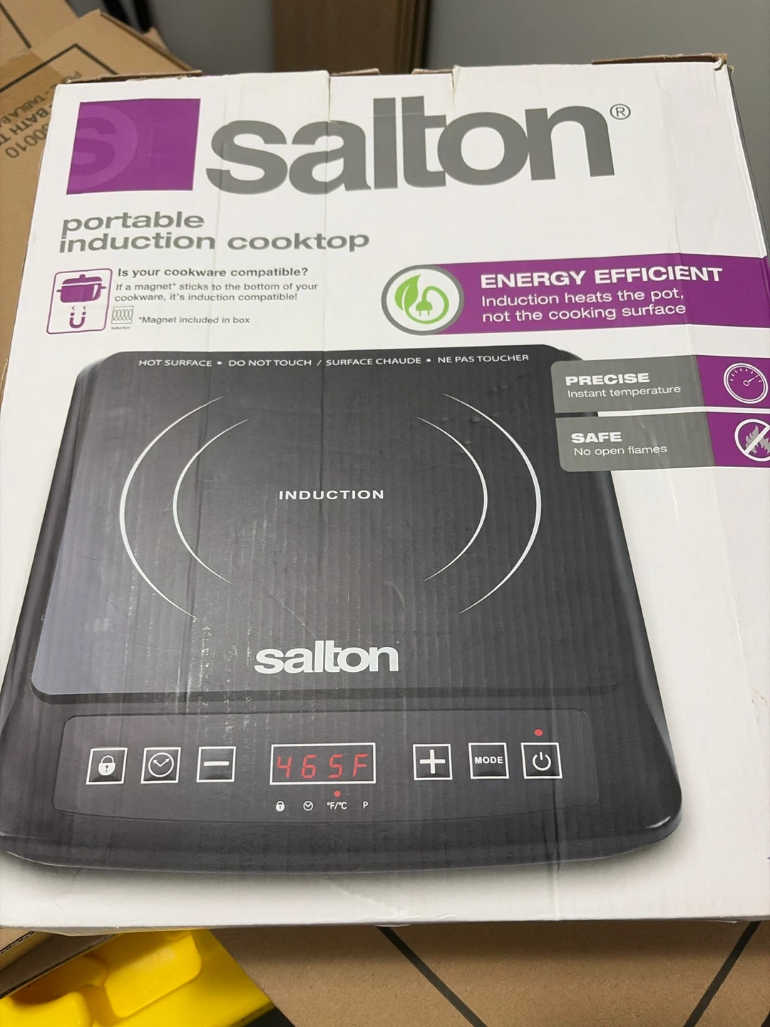 Salton Portable Induction Cooktop