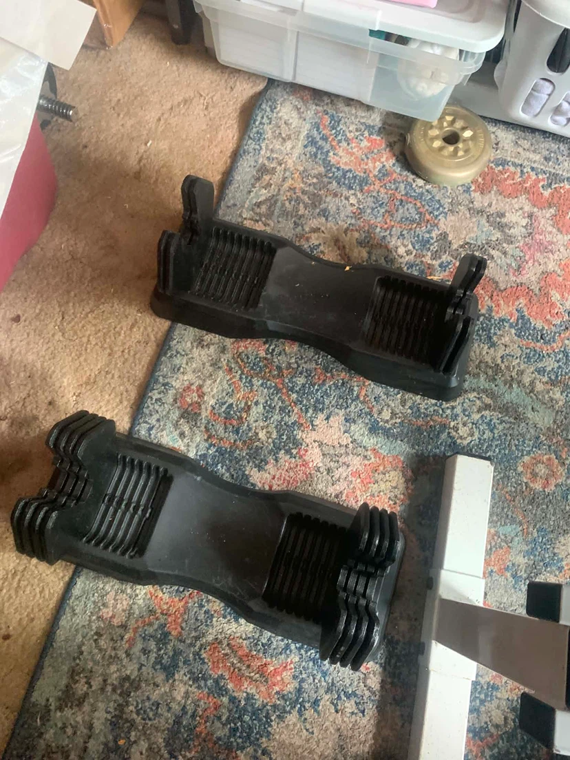 Adjustable Dumbbell Set with Bench - photo 3