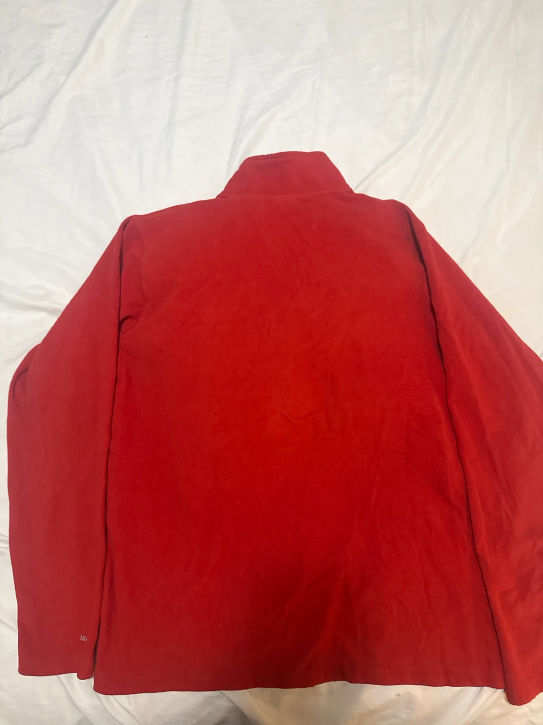 The North Face Red Fleece Pullover Jacket - photo 2