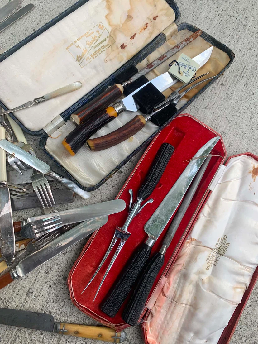 Assorted Vintage Cutlery Set - photo 2