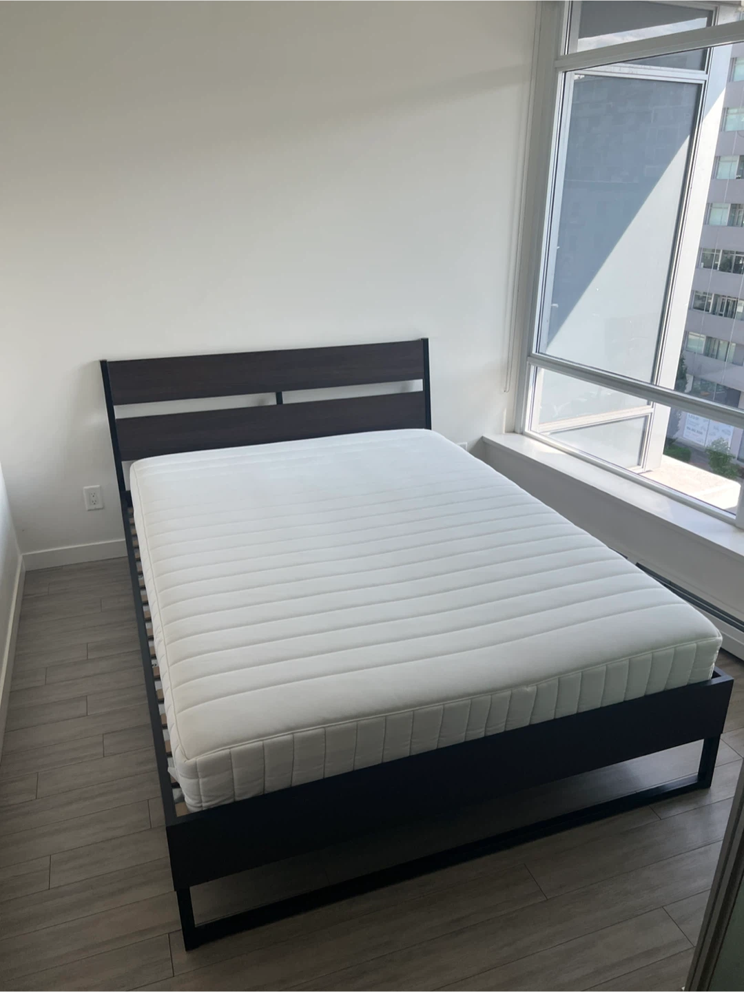 Queen Mattress & Bedframe - $450 for both