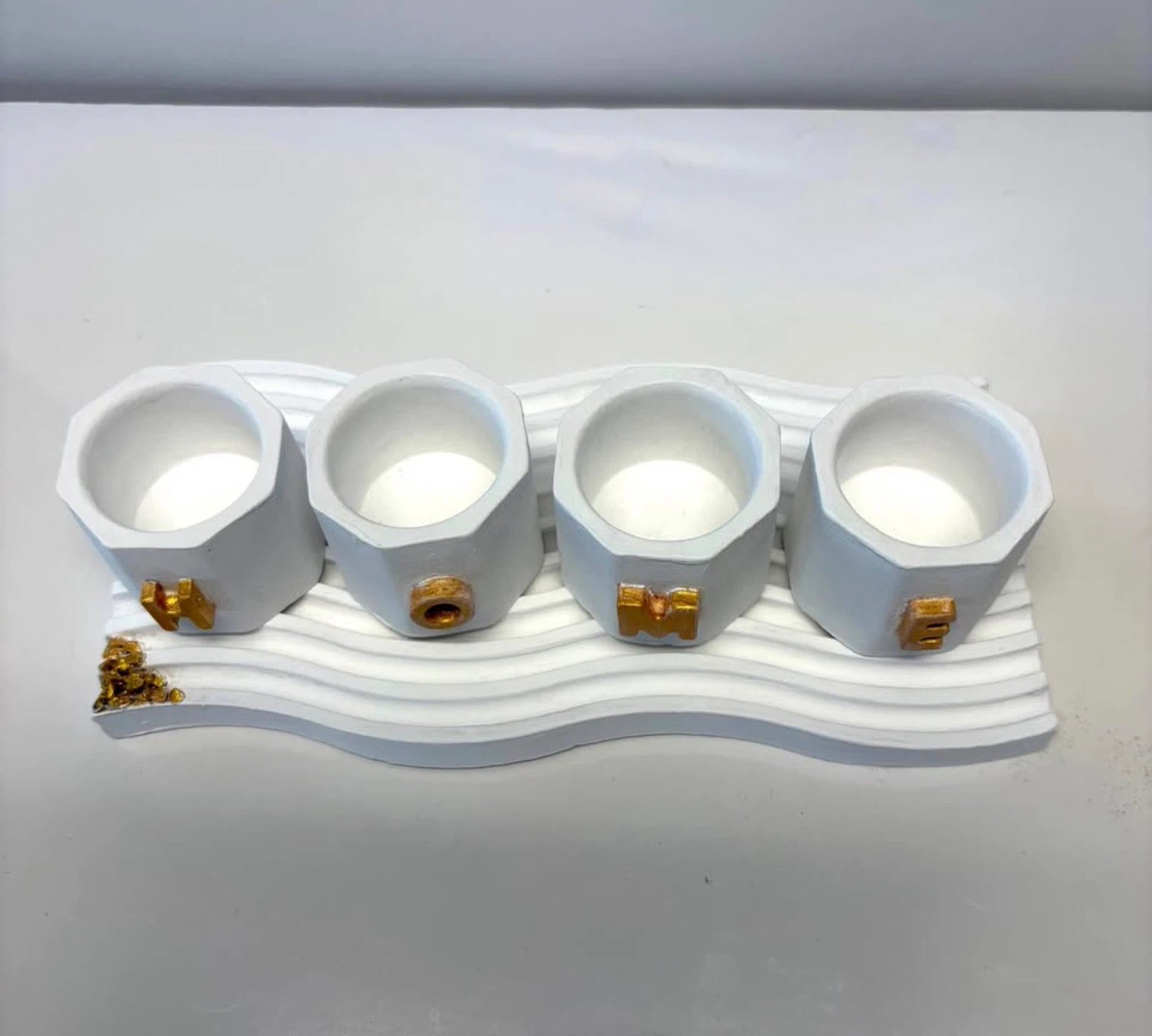 Handmade "HOME" Decor Tray with boxes - photo 3