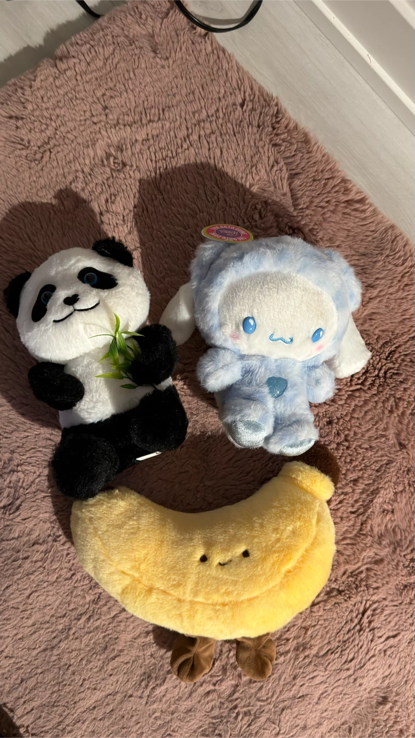 Plush Toys - Panda, Cinnamoroll, Banana - photo 5