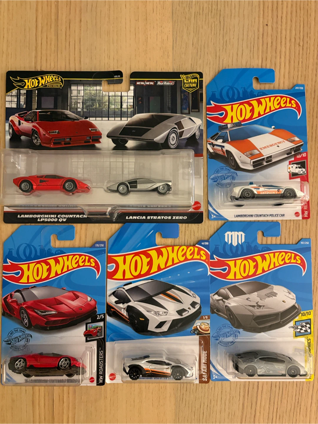 Hot Wheels Lamborghini Collection