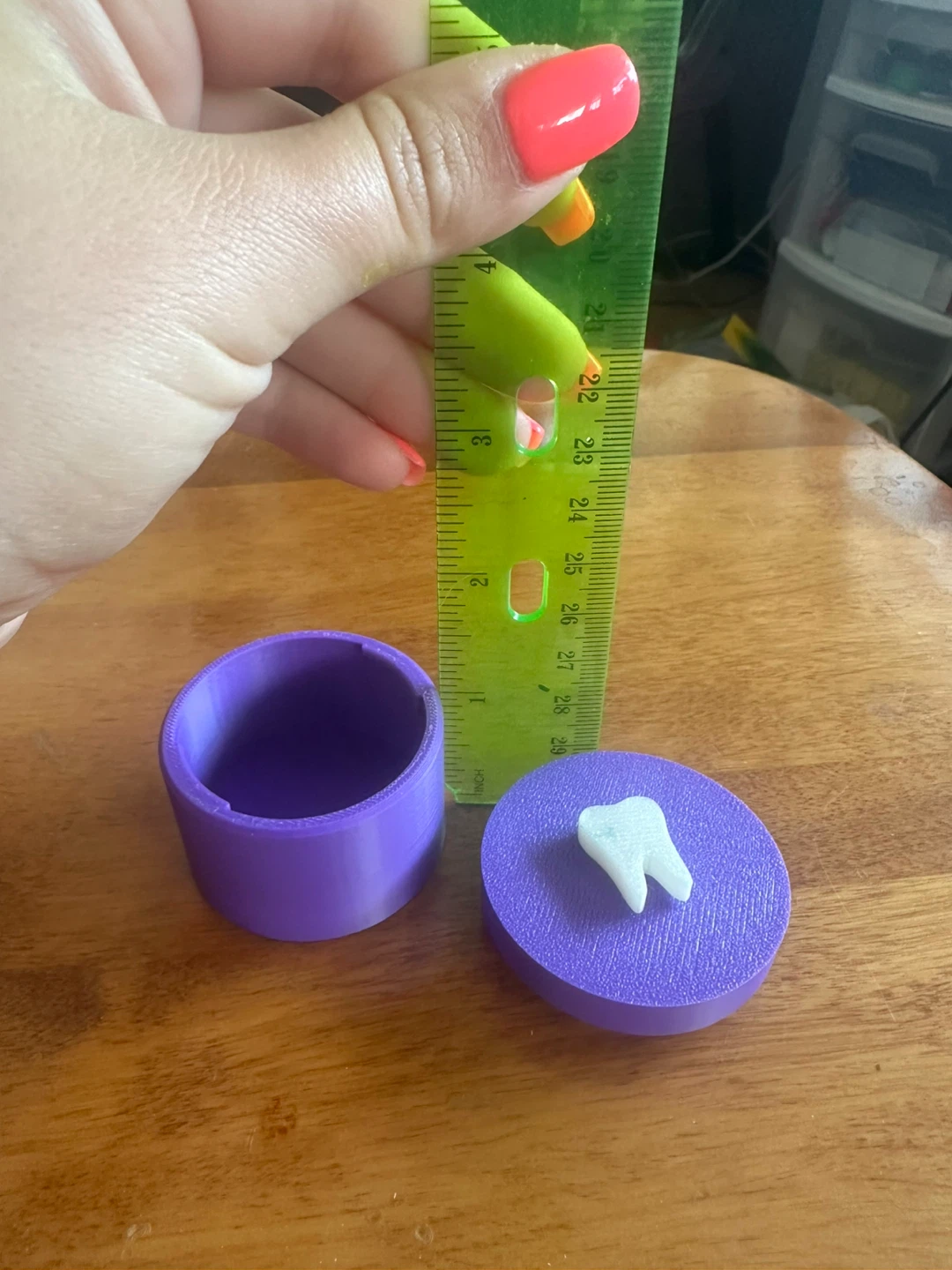 3D Printed ToothFairy  Box - photo 3