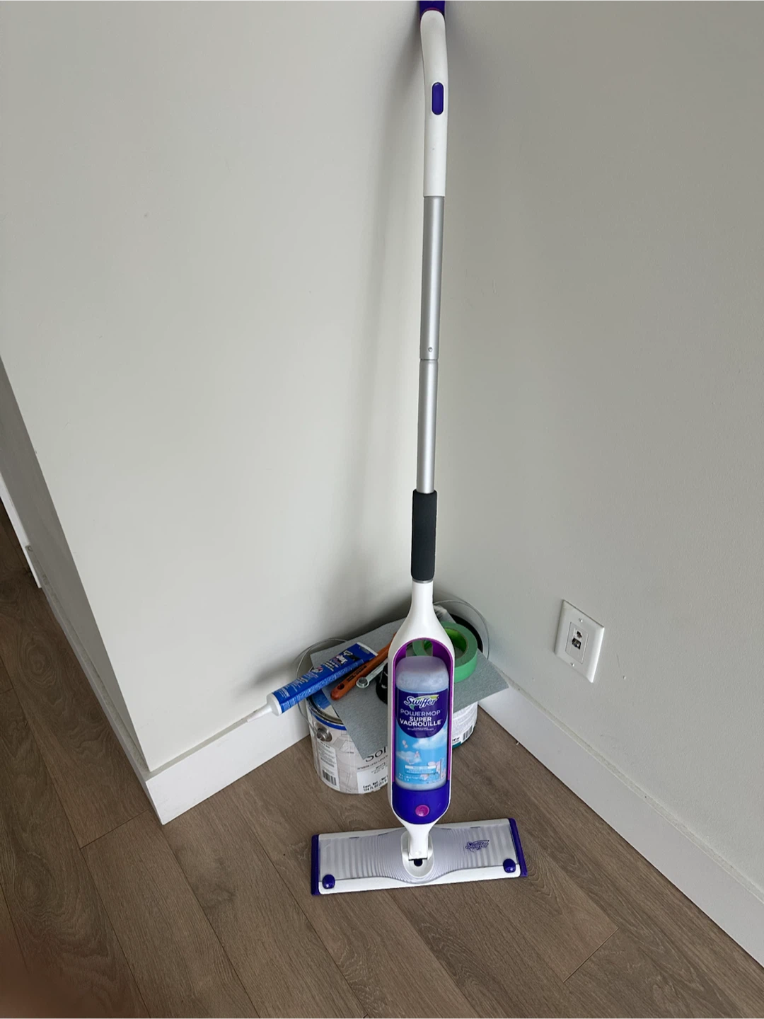 Swiffer PowerMop Super Vadrouille Floor Cleaner Kit