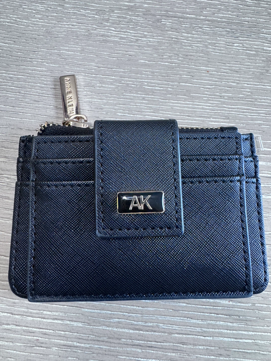 Anne Klein Black Card Holder Wallet
