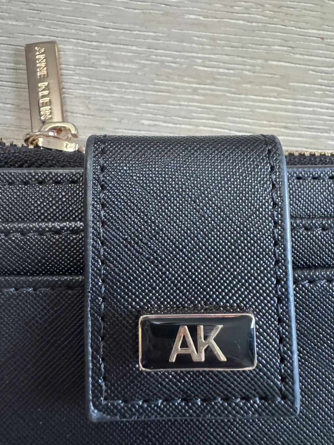 Anne Klein Black Card Holder Wallet - photo 2