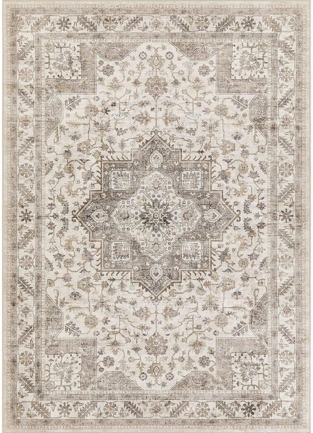 Persian Style Area Rug 9x12 ft