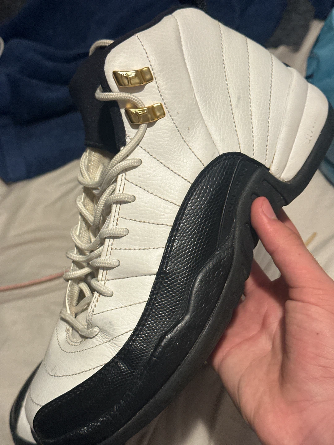 Air Jordan 12 Retro White Black Taxi - photo 2