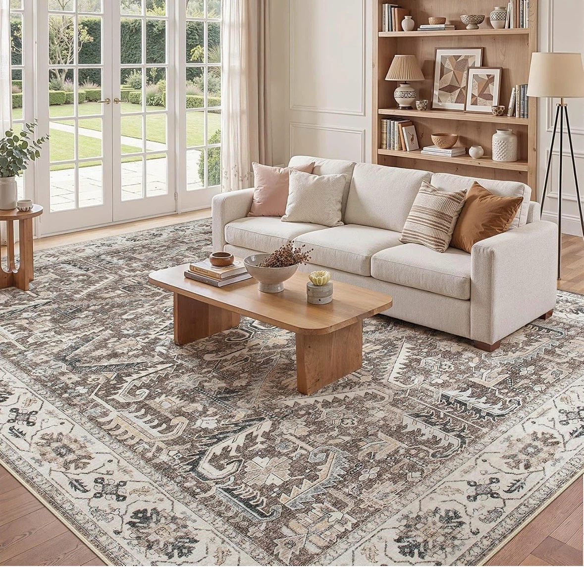 Oriental Style Area Rug 7x9 ft - photo 5