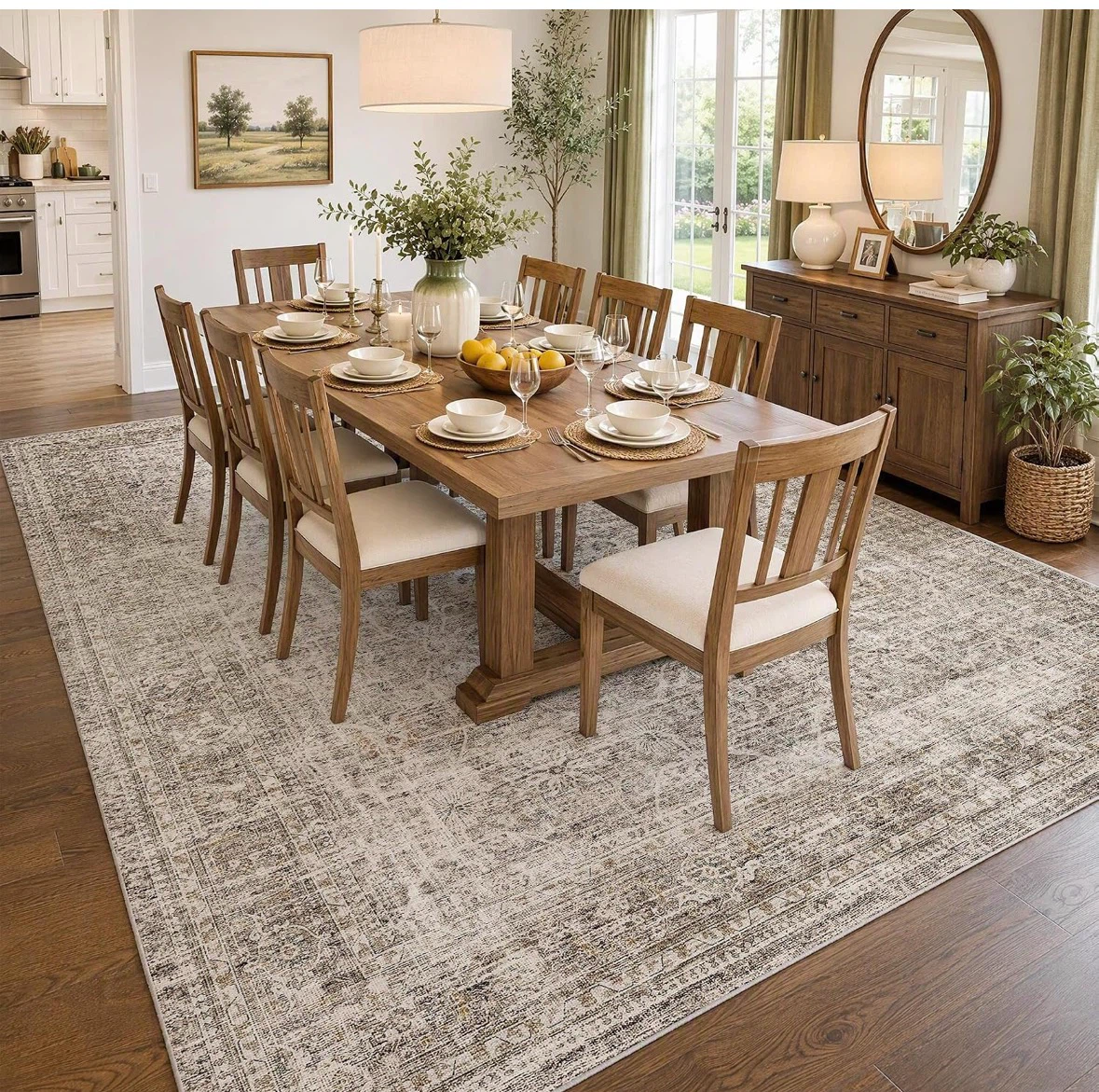 Low Pile Area Rug 8x10 ft - photo 2