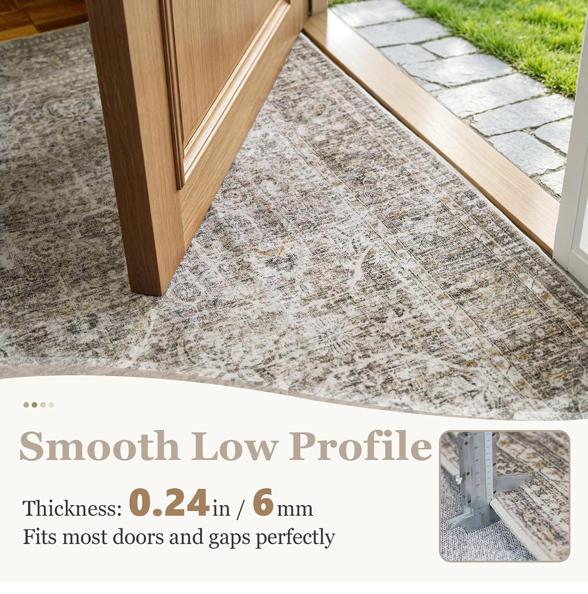 Low Pile Area Rug 8x10 ft - photo 4