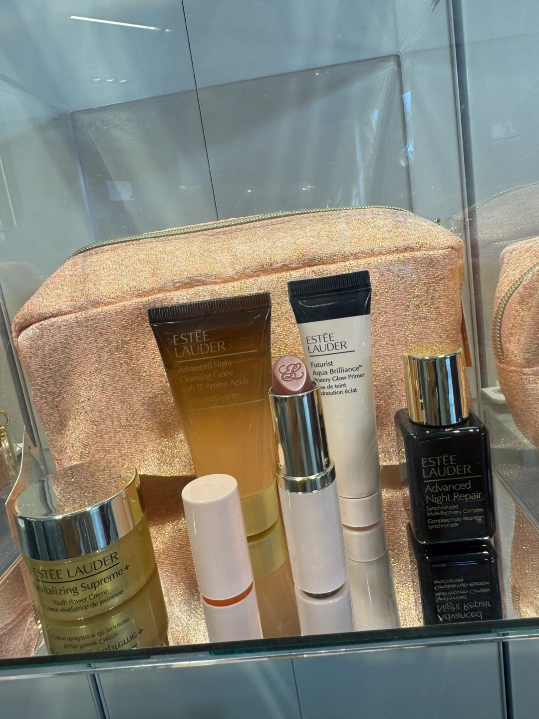 Estée Lauder Skincare & Makeup Set with Pouch