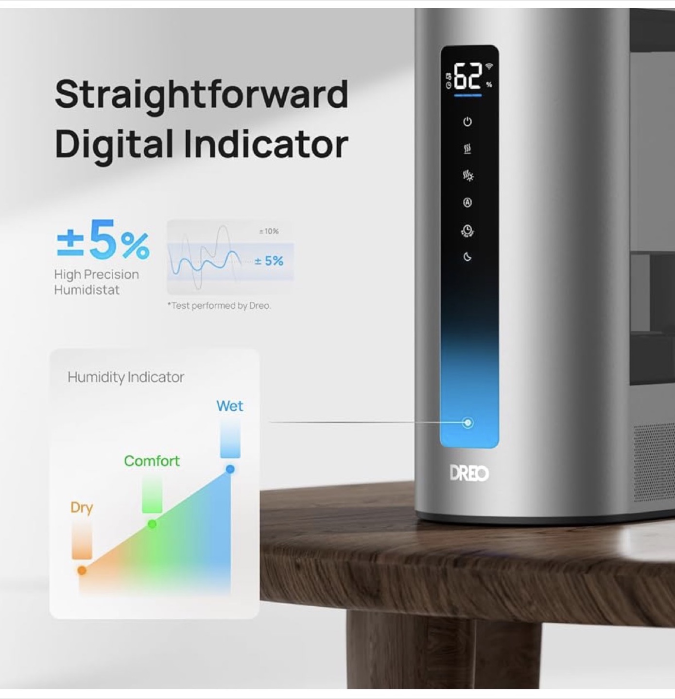 Dreo 6L Smart Humidifier with App Control - photo 5