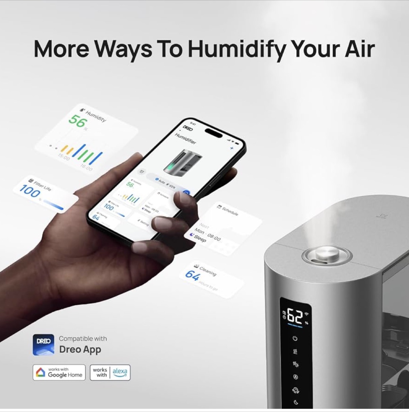 Dreo 6L Smart Humidifier with App Control - photo 4