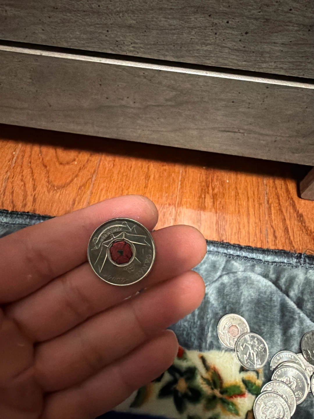 Bag of Canadian 25 Cent Coins - photo 5