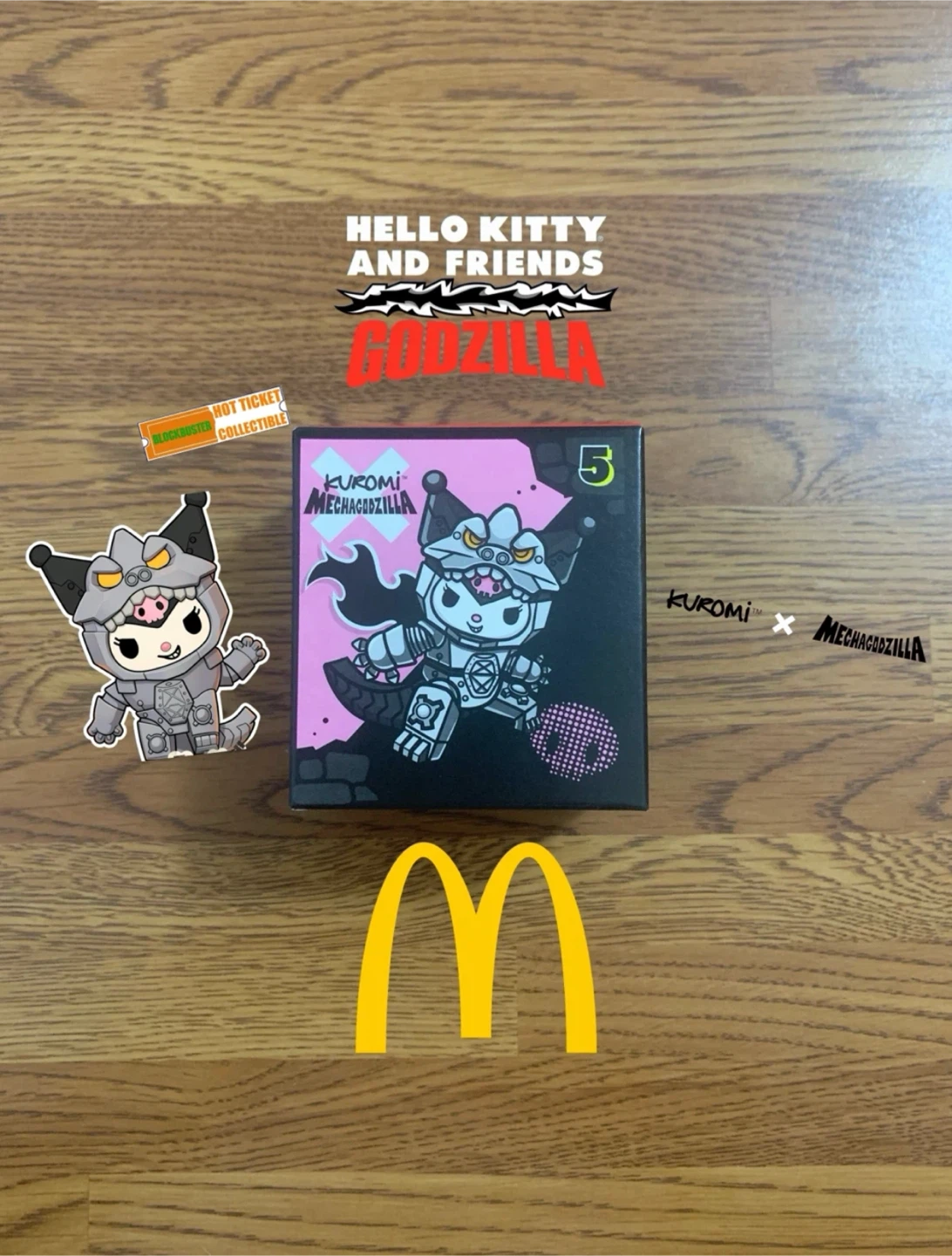 McDonald’s | Hello… Happy Meal Toy (Kuromi x Mechagodzilla)